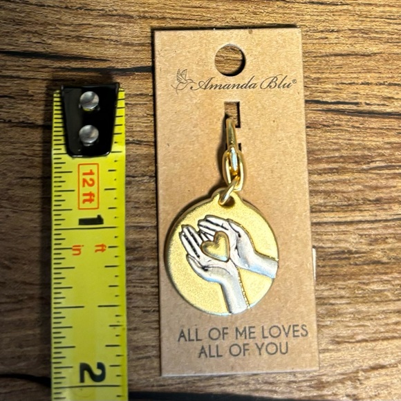 Amanda Blu Charm for bracelet, zipper, purse zipper, etc. - Picture 1 of 2